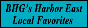 BHG's Harbor East Favorites List