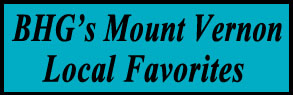 BHG's Mount Vernon/Charles Street Favorites List Placard