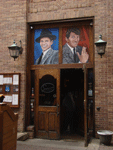 Supano's Entrance Frank Sinatra and Dean Martin Mural Baltimore MD