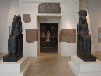 Walters Art Museum Egyptian Art Exhibit Mount Vernon Baltimore MD